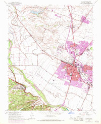 Download a high-resolution, GPS-compatible USGS topo map for Salinas, CA (1970 edition)
