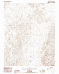 Download a high-resolution, GPS-compatible USGS topo map for Saline Peak, CA (1987 edition)