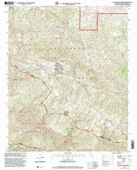 Download a high-resolution, GPS-compatible USGS topo map for Salisbury Potrero, CA (2000 edition)