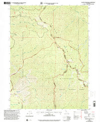 Download a high-resolution, GPS-compatible USGS topo map for Salmon Mountain, CA (2001 edition)