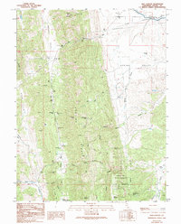 Download a high-resolution, GPS-compatible USGS topo map for Salt Canyon, CA (1994 edition)