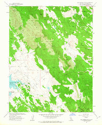 Download a high-resolution, GPS-compatible USGS topo map for Salt Spring Valley, CA (1963 edition)
