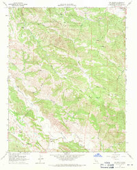 Download a high-resolution, GPS-compatible USGS topo map for San Benito, CA (1971 edition)