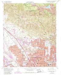 preview thumbnail of historical topo map of San Bernardino County, CA in 1967