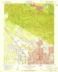 Download a high-resolution, GPS-compatible USGS topo map for San Bernardino North, CA (1955 edition)