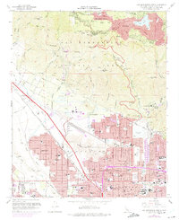 Download a high-resolution, GPS-compatible USGS topo map for San Bernardino North, CA (1975 edition)