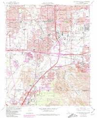 Download a high-resolution, GPS-compatible USGS topo map for San Bernardino South, CA (1981 edition)