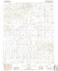 Download a high-resolution, GPS-compatible USGS topo map for San Bernardino Wash, CA (1987 edition)