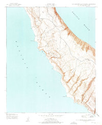 Download a high-resolution, GPS-compatible USGS topo map for San Clemente Island Central, CA (1975 edition)