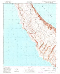 Download a high-resolution, GPS-compatible USGS topo map for San Clemente Island Central, CA (1980 edition)