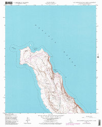 Download a high-resolution, GPS-compatible USGS topo map for San Clemente Island North, CA (1988 edition)