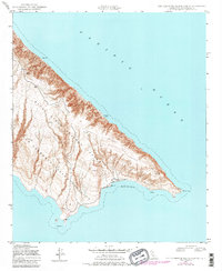 Download a high-resolution, GPS-compatible USGS topo map for San Clemente Island South, CA (1980 edition)
