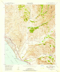 Download a high-resolution, GPS-compatible USGS topo map for San Clemente, CA (1958 edition)