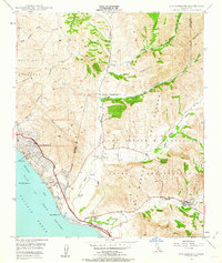 Download a high-resolution, GPS-compatible USGS topo map for San Clemente, CA (1962 edition)