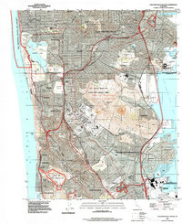 Download a high-resolution, GPS-compatible USGS topo map for San Francisco South, CA (1997 edition)