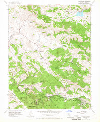Download a high-resolution, GPS-compatible USGS topo map for San Geronimo, CA (1968 edition)
