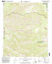Download a high-resolution, GPS-compatible USGS topo map for San Guillermo Mountain, CA (2000 edition)