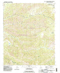 Download a high-resolution, GPS-compatible USGS topo map for San Guillermo Mtn, CA (1991 edition)