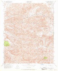 Download a high-resolution, GPS-compatible USGS topo map for San Guillermo, CA (1968 edition)