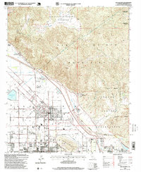 Download a high-resolution, GPS-compatible USGS topo map for San Jacinto, CA (1999 edition)