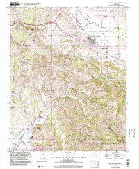 preview thumbnail of historical topo map of San Juan Bautista, CA in 1997