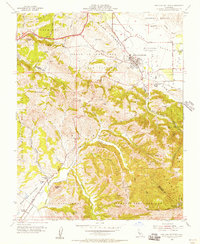 Download a high-resolution, GPS-compatible USGS topo map for San Juan Bautista, CA (1956 edition)