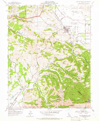 preview thumbnail of historical topo map of San Juan Bautista, CA in 1955