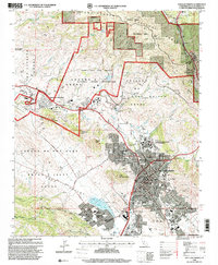 Download a high-resolution, GPS-compatible USGS topo map for San Luis Obispo, CA (2000 edition)