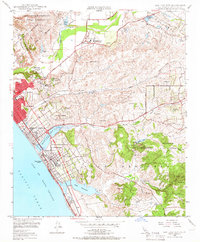 Download a high-resolution, GPS-compatible USGS topo map for San Luis Rey, CA (1966 edition)