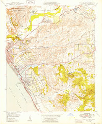 Download a high-resolution, GPS-compatible USGS topo map for San Luis Rey, CA (1949 edition)