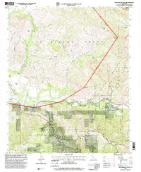 Download a high-resolution, GPS-compatible USGS topo map for San Marcos Pass, CA (2000 edition)