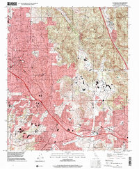 Download a high-resolution, GPS-compatible USGS topo map for San Marcos, CA (2000 edition)