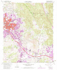 Download a high-resolution, GPS-compatible USGS topo map for San Marcos, CA (1983 edition)