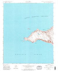 Download a high-resolution, GPS-compatible USGS topo map for San Miguel Island West, CA (1980 edition)