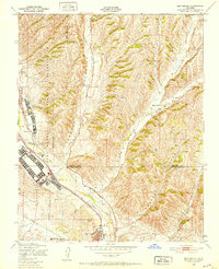 Download a high-resolution, GPS-compatible USGS topo map for San Miguel, CA (1952 edition)