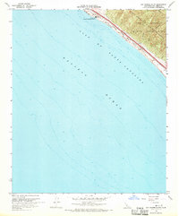 Download a high-resolution, GPS-compatible USGS topo map for San Onofre Bluff, CA (1970 edition)