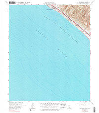 Download a high-resolution, GPS-compatible USGS topo map for San Onofre Bluff, CA (1977 edition)