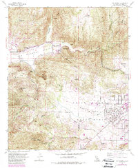 preview thumbnail of historical topo map of San Diego County, CA in 1954