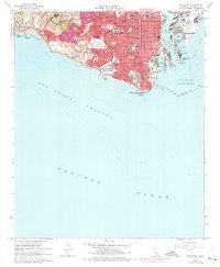 Download a high-resolution, GPS-compatible USGS topo map for San Pedro, CA (1975 edition)