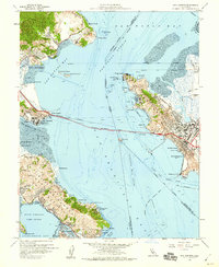 preview thumbnail of historical topo map of Marin County, CA in 1959