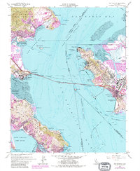 Download a high-resolution, GPS-compatible USGS topo map for San Quentin, CA (1980 edition)
