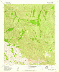 Download a high-resolution, GPS-compatible USGS topo map for San Rafael Mtn, CA (1960 edition)
