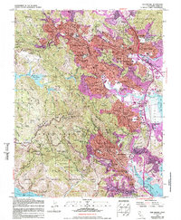 Download a high-resolution, GPS-compatible USGS topo map for San Rafael, CA (1988 edition)