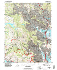 Download a high-resolution, GPS-compatible USGS topo map for San Rafael, CA (1997 edition)