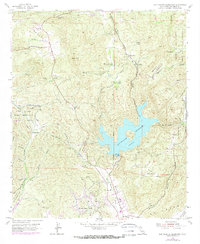 Download a high-resolution, GPS-compatible USGS topo map for San Vicente Reservoir, CA (1973 edition)
