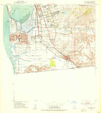 Download a high-resolution, GPS-compatible USGS topo map for San Ysidro, CA (1955 edition)
