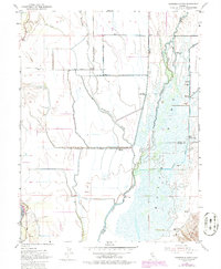 Download a high-resolution, GPS-compatible USGS topo map for Sanborn Slough, CA (1986 edition)