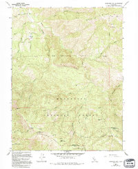 Download a high-resolution, GPS-compatible USGS topo map for Sanhedrin Mtn, CA (1994 edition)
