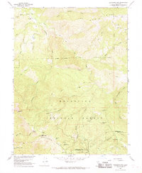 preview thumbnail of historical topo map of Mendocino County, CA in 1966