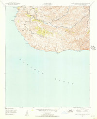 preview thumbnail of historical topo map of Los Angeles County, CA in 1943